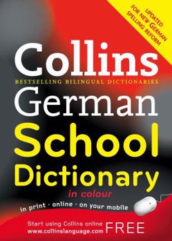 Paperback Collins German School Dictionary Book