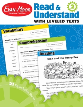 Paperback Read and Understand with Leveled Texts, Grade 2 Teacher Resource Book