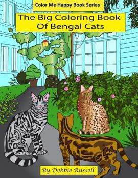 Paperback The Big Coloring Book Of Bengal Cats Book