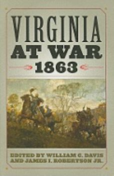Hardcover Virginia at War, 1863 Book