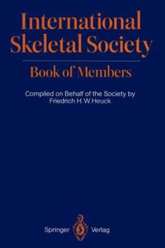Paperback International Skeletal Society Book of Members Book
