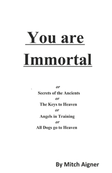 Paperback You are Immortal Book
