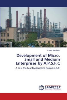 Paperback Development of Micro, Small and Medium Enterprises by A.P.S.F.C Book