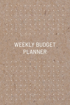 Paperback Weekly Budget Planner: Undated, Original Business Style, Organize Notes, Ideas, Follow Up, Project Management, 6" x 9" - 110 Pages - Durable Book