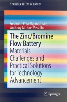 Paperback The Zinc/Bromine Flow Battery: Materials Challenges and Practical Solutions for Technology Advancement Book