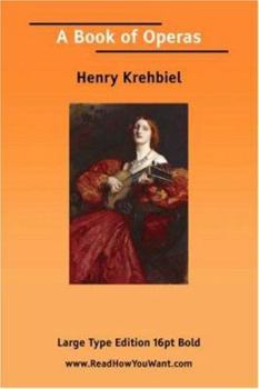 Paperback A Book of Operas Book