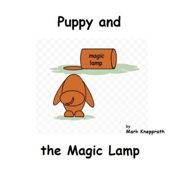 Paperback Puppy and the Magic Lamp Book