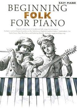 Paperback Beginning Folk For Piano Book