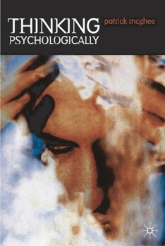 Paperback Thinking Psychologically Book