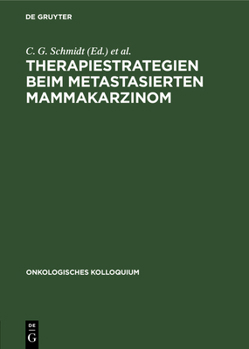 Hardcover Therapiestrategien Beim Metastasierten Mammakarzinom [German] Book