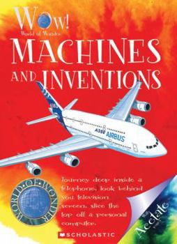 Paperback Machines and Inventions (World of Wonder) Book