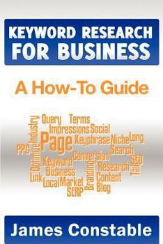 Paperback Keyword Research for Business: A How-To Guide Book