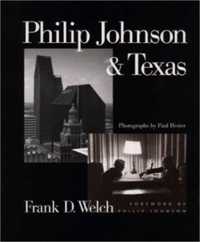 Hardcover Philip Johnson & Texas Book