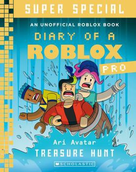 Paperback Treasure Hunt (Diary of a Roblox Pro: Super Special #1) Book