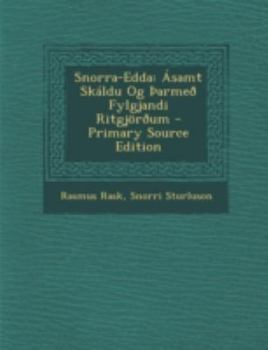 Paperback Snorra-Edda: Asamt Skaldu Og Armeo Fylgjandi Ritgjoroum - Primary Source Edition [Icelandic] Book