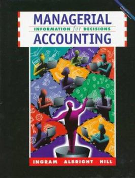 Hardcover Managerial Accounting: Information for Decisions Book