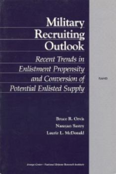 Paperback Military Recruiting Outlook: Recent Trends in Enlistment Propensity and Conversion of Potential Enlisted Supply Book