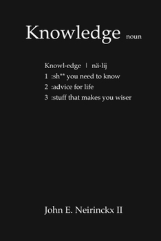 Paperback Knowledge - Advice for LIfe Book