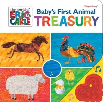 Board book The World of Eric Carle: Baby's First Animal Treasury [With Battery] Book