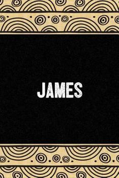 James: African Motif Notebook