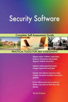 Paperback Security Software Complete Self-Assessment Guide Book