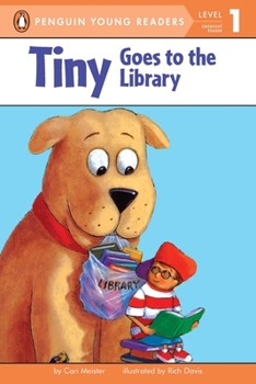 Paperback Tiny Goes to the Library Book