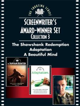Paperback Screenwriters Award-Winner Set, Collection 3: The Shawshank Redemption, Adaptation, and a Beautiful Mind Book