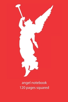 Paperback angel notebook: angel christmas notebook squared christmas diary christmas booklet christmas recipe book angel notebook christmas jour Book