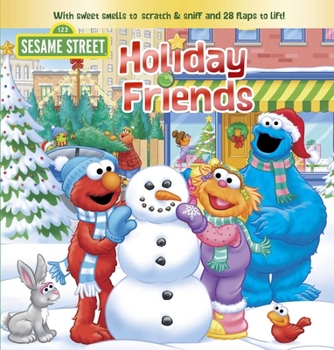 Board book Sesame Street: Holiday Friends Book