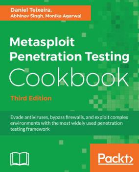 Paperback Metasploit Penetration Testing Cookbook - Third Edition Book