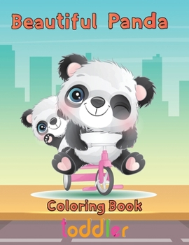 Paperback Beautiful Panda Coloring Book toddler: 8.5''x11''/panda coloring book