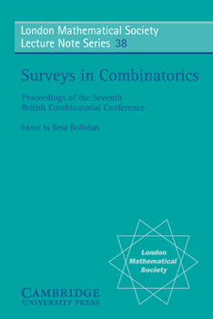 Paperback Surveys in Combinatorics Book