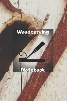 Paperback Woodcarving Notebook Book