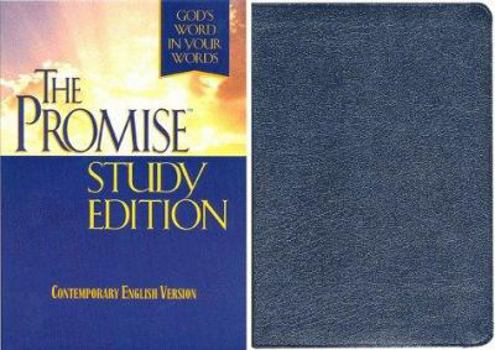 Hardcover Contemporary English Version the Promise Study Bonded Leather Blue Book