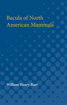 Paperback Bacula of North American Mammals Book