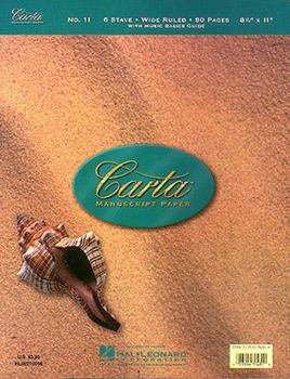 Paperback Carta Manuscript Paper No. 11 - Children's Book