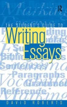Hardcover The Student's Guide to Writing Essays Book