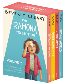 Paperback The Ramona 4-Book Collection, Volume 2: Ramona and Her Mother; Ramona Quimby, Age 8; Ramona Forever; Ramona's World Book