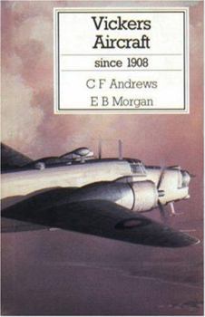 Hardcover Vickers Aircraft: Since 1908 Book
