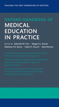 Paperback Oxford Handbook of Medical Education in Practice 3rd Edition Book