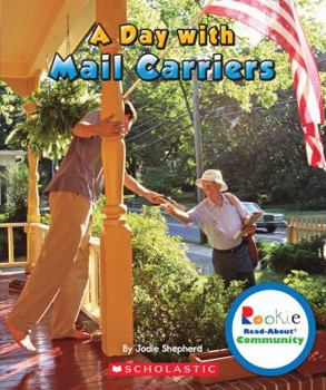 Library Binding A Day with Mail Carriers Book