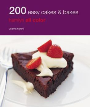 Paperback 200 Easy Cakes & Bakes (Hamlyn All Color Cookbook) Book