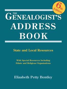Paperback Genealogist's Address Book. 6th Edition Book