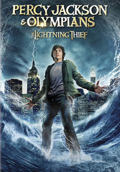 DVD Percy Jackson & the Olympians: The Lightning Thief Book