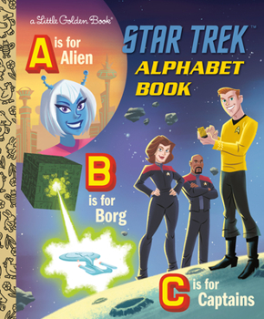 Hardcover Star Trek Alphabet Book (Star Trek) Book