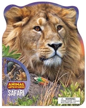Hardcover Animal Adventures: Safari Book