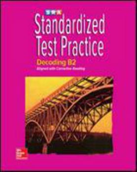 Paperback Corrective Reading Decoding Level B2, Standardized Test Prep Blackline Master Book