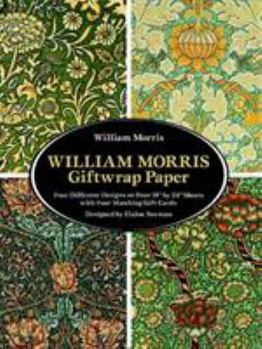Paperback William Morris Giftwrap Paper Book