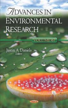 Hardcover Advances in Environmental Research Book