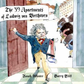Hardcover The 39 Apartments of Ludwig Van Beethoven Book